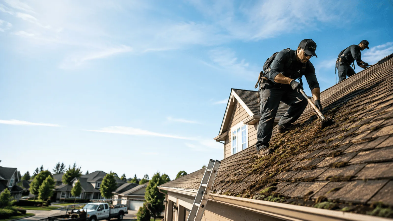 Roof Moss Removal in Williamstown, NJ near me